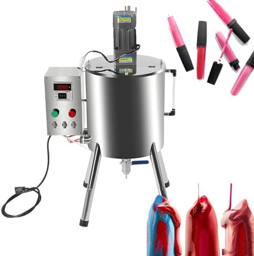 1400W Liquid Paste Lipstick Filler, Electric Heating Mixing Filling Machine, with Temperature Display, for Lipstick, Nail Polish