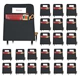 Transni Black Chair Pockets for Classrooms, Seat Sacks for Classroom Chairs K-2 with Name...
