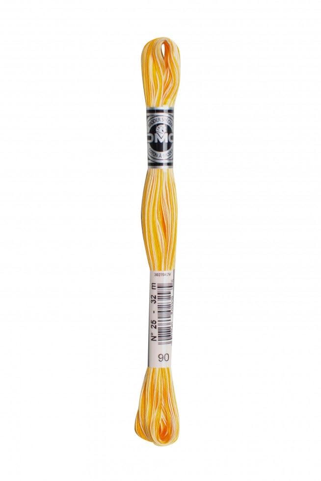 DMC Size 25 Coton A Broder Special Embroidery Thread - 90 Yellow - Each — image 1