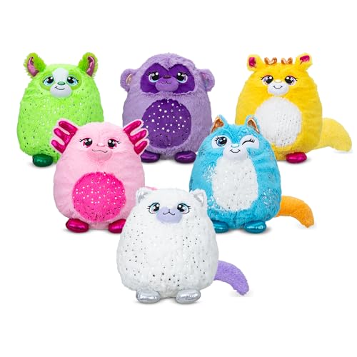 Image of Misfittens Plush Cats Collection Surprise Gems, Kittens, Plush Cat, Furry Surprise Toy for Girls, Children and Toddlers from 3+ Years