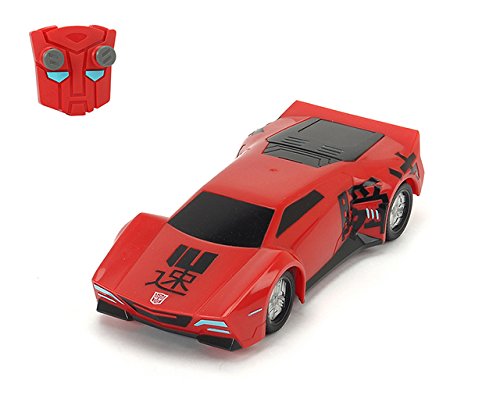 Dickie Toys 203114001 - RC Turbo Racer Sideswipe, funkferngesteuertes Transformers Fahrzeug, 18 cm – Bild 3
