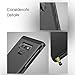 BENTOBEN Case for Samsung Galaxy Note 9, 2 in 1 Slim Rugged Hybrid Hard PC Soft TPU Bumper Shockproof Heavy Duty Protective Impact Resistant Phone Case Cover for Boys,Men,Women and Girls,Gray/Black