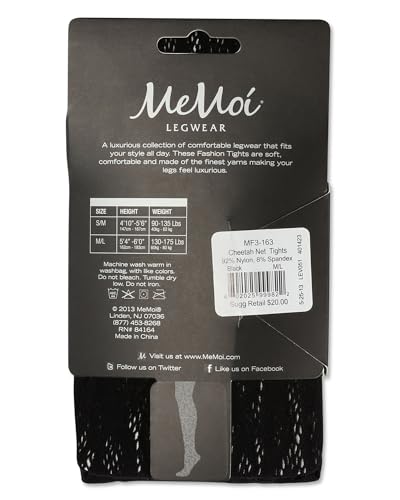 Image of MeMoi Women's Artistic Garden Nylon Net Tights