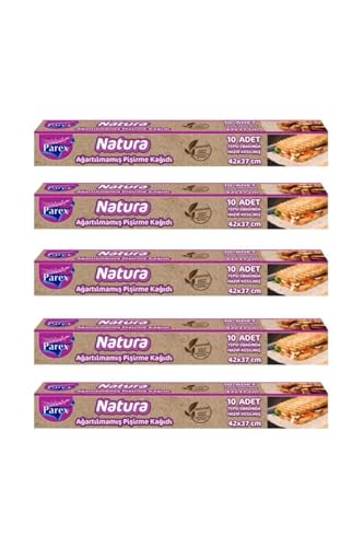 1909405-5 Natura Ağartılmamış Hazır Pişirme Kağıdı 10'lu X 5 Adet