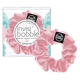 Invisibobble Sprunchie coletero rosa Prima Ballerina x1 - Scrunchie de tela con goma de pelo en espiral al interior - Coleteros pelo mujer confortable
