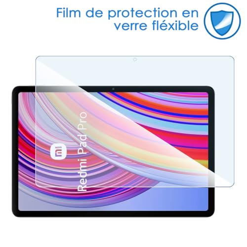 Protection écran Xiaomi Redmi Pad Pro Verre flexible Incassable Résistant aux chocs - vue 3