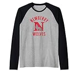 Newberry College Wolves Large Raglan Baseball Tee