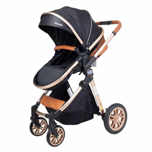 Carrinho De Bebê Ares Plus Preto - Passear