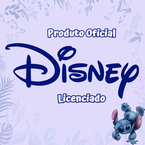 Garrafa Garrafinha Squeeze 450ml Com Mochila Sacola Esportiva Stitch Oficial