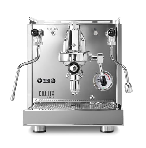 Diletta Alto Espresso Machine | Dual Boiler | PID | Shot Timer | Adjustable OPV | (Stainless Steel)