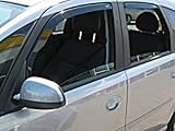 Der Vorteil der Abweiser liegt in der Ermöglichung der Luftzirkulation im Fahrzeuginnenraum, zumal die Fenster während der Fahrt selbst bei starken Regen- und Schneefällen zur Lüftung einen Spalt offen gelassen werden können. Die Regenabweiser verhindern dadurch ein Beschlagen der Scheiben und bieten somit ein besonders angenehmes und komfortables Fahrgefühl