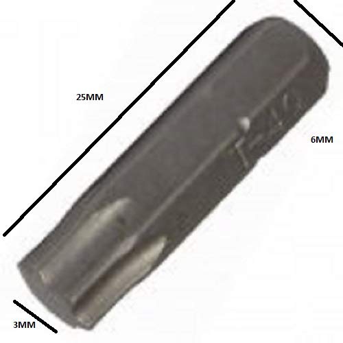 Lot de 100 embouts Torx T25 étoile en acier pour fixations de précision en atelier - 2