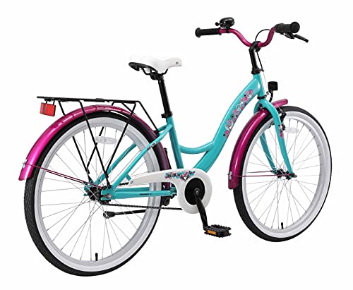 BIKESTAR Jugendfahrrad Kinderfahrrad für Mädchen ab 9 Jahre | 24 Zoll Kinderrad Classic | Fahrrad für Kinder Mint | Risikofrei Testen – Bild 4