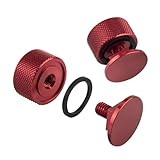 Schweißhelm-Befestigungen mit Silikon-Pad, Ersatzschrauben für Klapphauben, leichte ABS- und EVA-Teile für Elektrogeschäfte, Rot