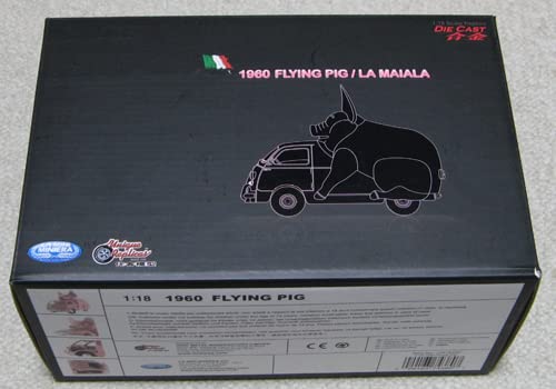 Amazon.com: ERA 1/18 Fiat 600D Multipura PINKPIG PIGGY MONEYBOX