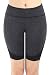 Neonysweets Womens Active Gym Workout Shorts Cycling Running Shorts Gray L