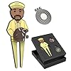 Premium Coach Ball Marker, Hat Clip & Golf Divot Tool Set – Ideal Groomsman Gift, Complete Golf Accessories Kit for Men and Women | Unique Hat Clip – Bag Accessories and Funny Ball Markers