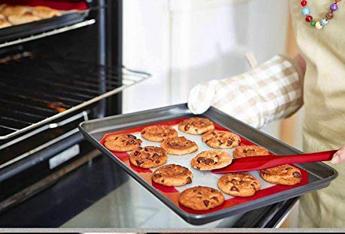 42 X 30CM 1 Size Cooking Silicone Mat Non-Stick Silicone Baking Pad For Cake Cookie Macaron Oil Proof Baking Liner Pastry Mat Bakeware Silicone Baking Mat