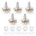 Full Size B250k ELectric Guitar Potentiometer Bass Volume Pots Tone long Split shaft 18mm Pack of 5