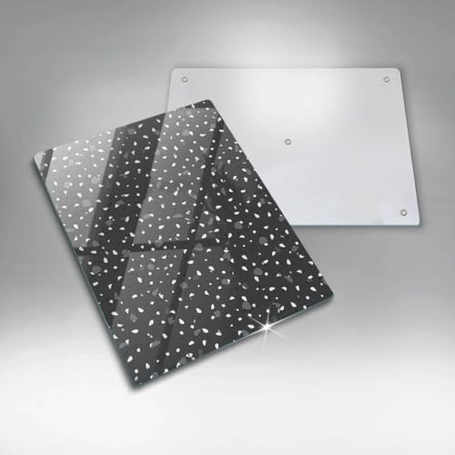 Planche à découper Wallfluent 40x52 cm en pierre décorative résistante pour protéger votre cuisson
