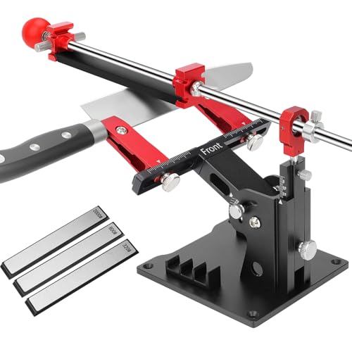 Poiyham Adjustable Knife Sharpener with Diamond Stones