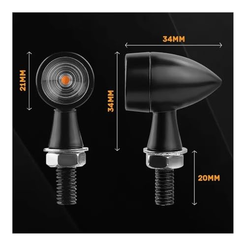 Indicateur direction clignotant LED moto trajet urbain