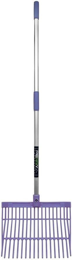 Quality Aluminium Purple ABS Bedding & Shaving Fork Equestrian Tack Room