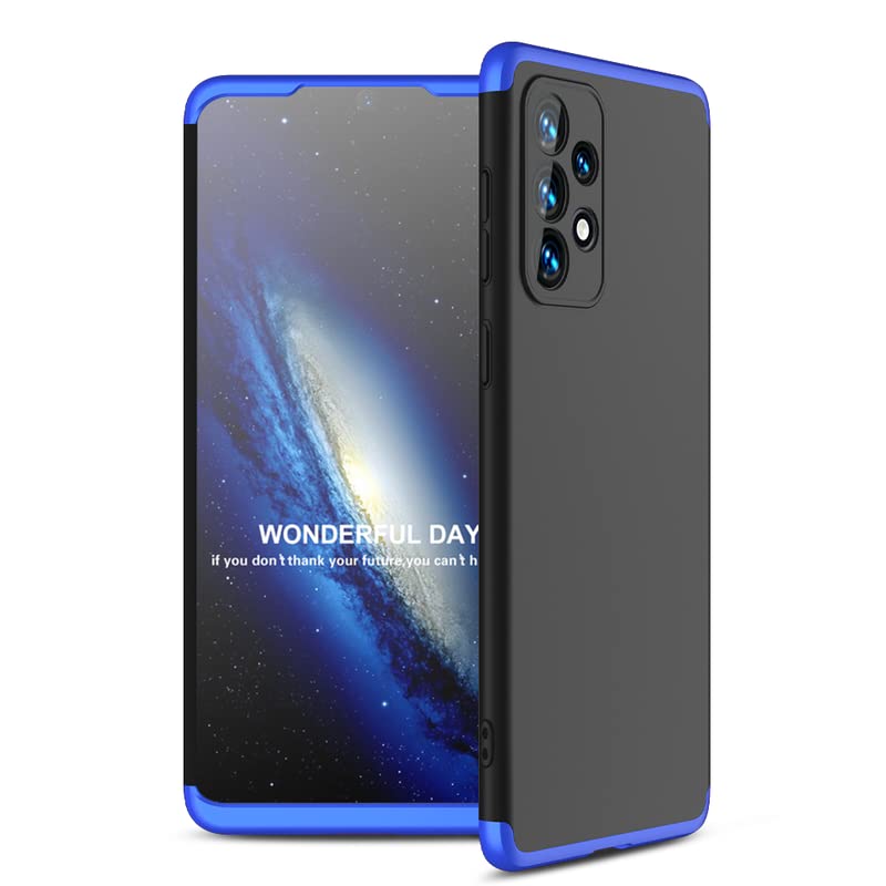 Glaslux Full Body 3-in-1 Slim Fit (Blue-Black-Blue) Full 360 Protection Back Case Cover for Samsung Galaxy A33 5G (B0BGQJ4VTR) Amazon Price History, Amazon Price Tracker