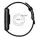 Turnwin 1pc Compatible with Huawei Watch Fit 2 Bands, Two-Color Silicone Wristband Replacement Breathable Sport Straps for Huawei Watch Fit2 Band Men Women (Black+Red)