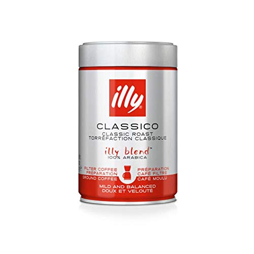 Paquete de 3 paquetes de café con filtro Illy de 250 g