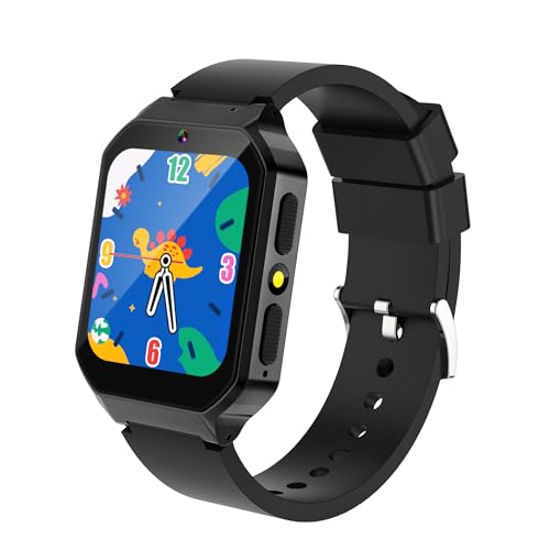 Smart Watch for Kids Toys for Boys Age 8-12 with 26 Games Camera Video Music Pedometer Alarm Flashlight Learn Card Audio Story Touchscreen Kids Watch Learning Toys for Boys Ages 5 6 7 8 9 10 11 12