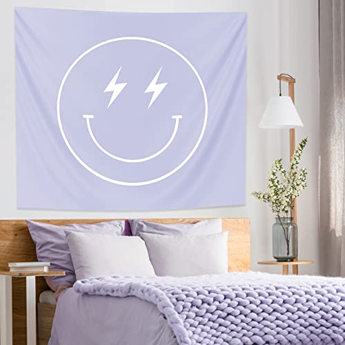 Pecfamly Preppy Room Decor, Tapestry For Bedroom Teen Girl, Aesthetic Room Decor, Girls Bedroom Decor, Purple Room Decor, Cute Tapestry, Room Decor For Teen Girls, Wall Decor For Bedroom (51"X59") #TOP2