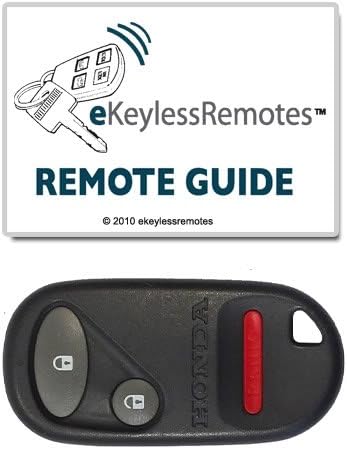 Honda 3 Button Keyless Entry Remote (FCC ID: NHVWB1U521 or NHVWB1U523 - INTERCHANGEABLEKey Fob Clicker 2003 2004 Pilot