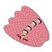 Betty Boop Pink Polka Dots Double-Sided Oval Nail File Emery Board Set 4 Pack