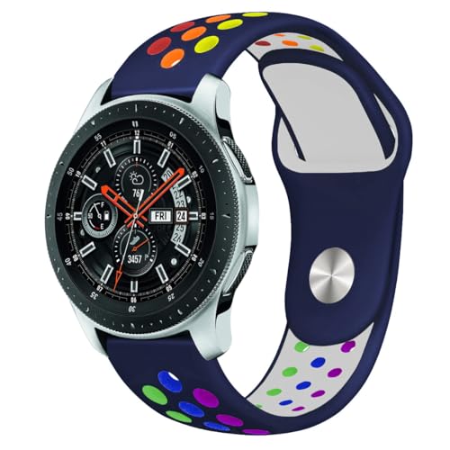 ���O��22MM�ʗp �X�}�[�g�E�H�b�`�o���h �N�C�b�N�����[�X�r���v�o���h�R���p�`�u�� Samsung Galaxy Watch 3 45mm/Galaxy 46mm�A�R���p�`�u�� HUAWEI GT2/3 Pro/GT3 46mm�x���g�ʋC �V���R�� �ԕ�