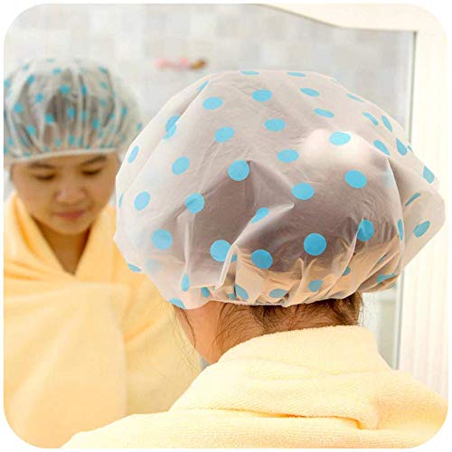 ayushicreationa Reusable Waterproof Bathroom Shower Caps for Women, Kids, Men, Babies, Homes, Spas, Salons, Hair Treatment, Beauty Parlors (Color_Multi) (Pack of 1) 1