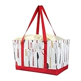 Genérico Para La De Comestibles: Reutilizables Y Confiables, Plegables, Para La Aisladas, Duradera Para La De Comestibles | Bolso De Ultramarinos Amistoso De Eco