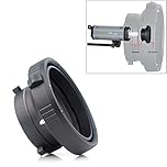 Fomito Photo Studio Bowens mount to Elinchrom Speedring Converter Adapter Ring for Softbox Beauty Dish Studio Flash Strobe Professional Photography