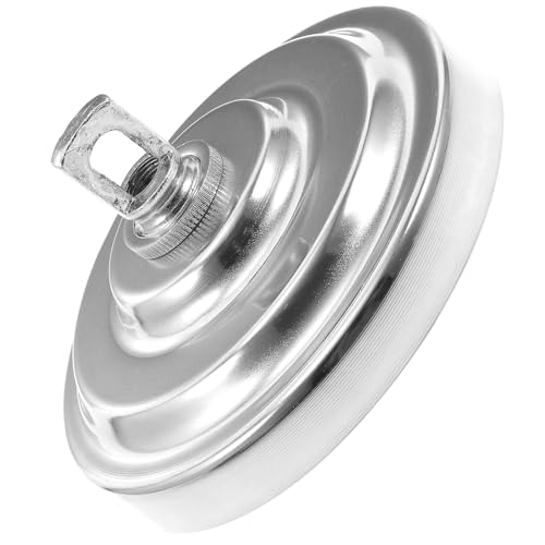 OSALADI Piastra di Copertura del Soffitto in Metallo Lucido per Lampadario a Baldacchino Kit per Baldacchino da Soffitto Resistente Staffa di Montaggio ad Arco Accessorio per