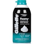 Gillette Foamy Shaving Cream,Sensitive Skin,11 Ounce,(Pack of 2) - Image 2