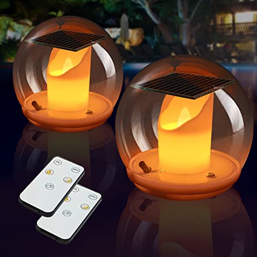 Lampes de Piscine Solaires pour des soirées mémorables en terrasse et au jardin