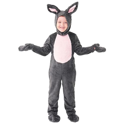 Pijamas de conejo genérico para niñas - Traje de conejo de Pascua para | Trajes pijama Bunnÿ | - Ropa de dormir cálida y ligera con sombrero, guantes, zapatos para, confort al acostarse, dormir