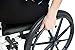 KMINA PRO - Shower Wheelchair, Adjustable Chair with Wheels for Disabled Adult, Self Propelled, Black