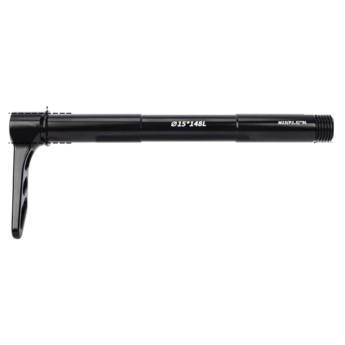 Eje pasante M15 de aluminio ligero compatible con horquilla RockShox Pike 5