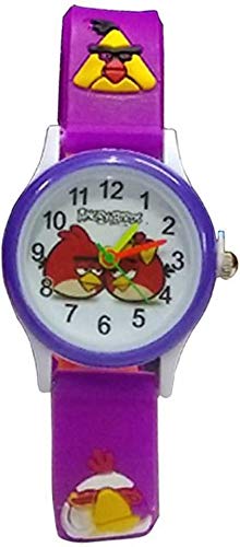 Zeydan New Generation Stylish Angrybirds Watch for Kids.Boys and Girls (Purple) (B07QHF4W5H) Amazon Price History, Amazon Price Tracker