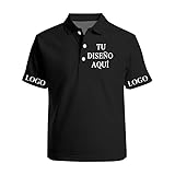 Ocasiones aplicables: Esta camiseta personalizada de manga corta con cuello y tapeta de tres botones es perfecta para golf, tenis, viajes, ciclismo, correr, oficina, trabajo, actividades al aire libre o uso diario. Este polo con logotipo es la elección ideal tanto para una despedida de soltero como para camisetas de trabajo u otras ocasiones. La ropa de trabajo personalizada para hombres es adecuada para casi cualquier sector. El polo personalizado es una prenda imprescindible en el armario.