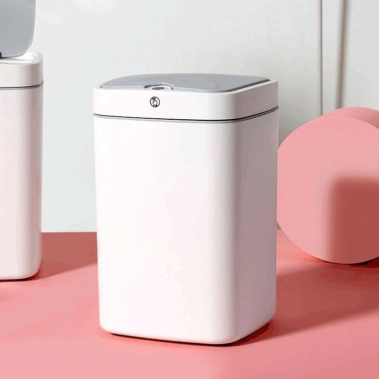 Bathroom Smart Sensor Trash Can Bucket Automatic Bin for Kitchen Toilet Wastebasket Home image 4
