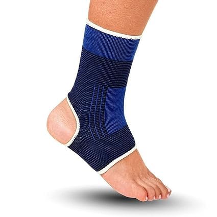 GIRLYZ ATTIRE Ankle Support Pain Relief Stretchable Blue Elastic Ankle Support, Size: Free Size (1) (B09Y4CCXCJ) Amazon Price History, Amazon Price Tracker