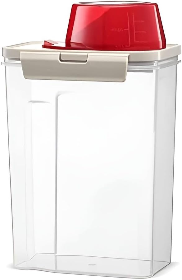 Biokips Fresh Grain Container 2.8 Litre I BPA Free Plastic Container I Safe Hygienic Airtight Food Storage Container I Microwave Dishwasher Freezer Safe|