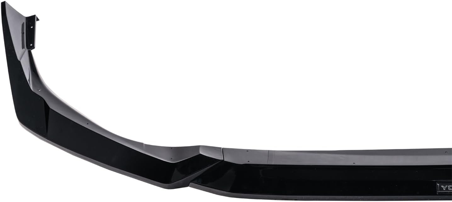 Front Lip Compatibility with 2025 UP Civic 11.5th Gen Yofer Style Front Bumper Chin Lip Spoiler Splitter Kit Gloss Black
